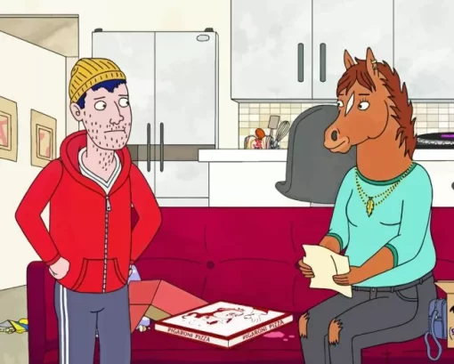 Bojack And Todd Diamond Painting