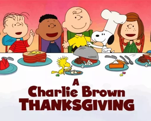 Charlie Brown Thanksgiving Diamond Painting