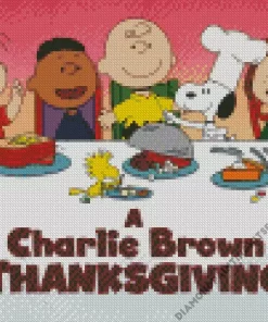 Charlie Brown Thanksgiving Diamond Painting