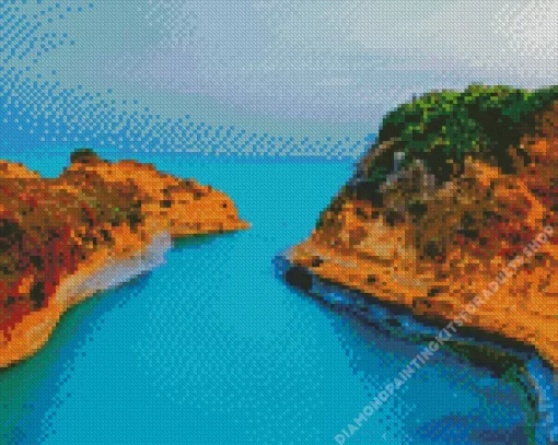 Corfu Sidari Beach Diamond Painting