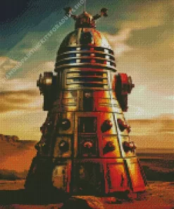 Dalek Diamond Painting