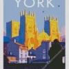 England York Poster Diamond Painting