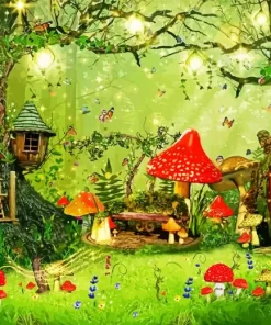 Fairy Forest Art Diamond Painting