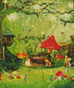 Fairy Forest Art Diamond Painting