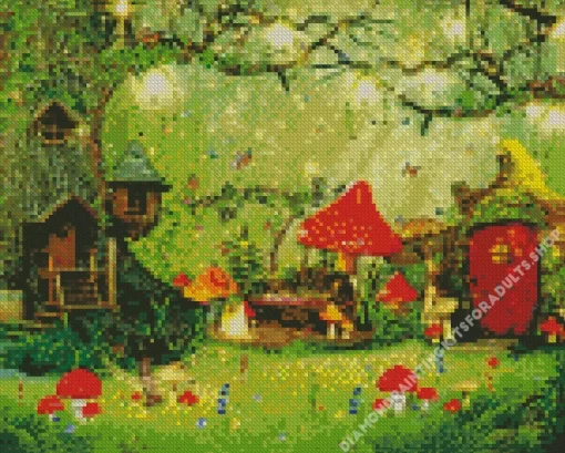 Fairy Forest Art Diamond Painting