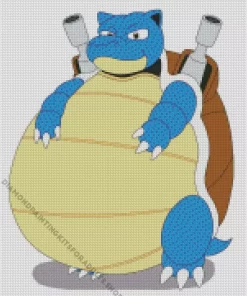 Fat Blastoise Diamond Painting