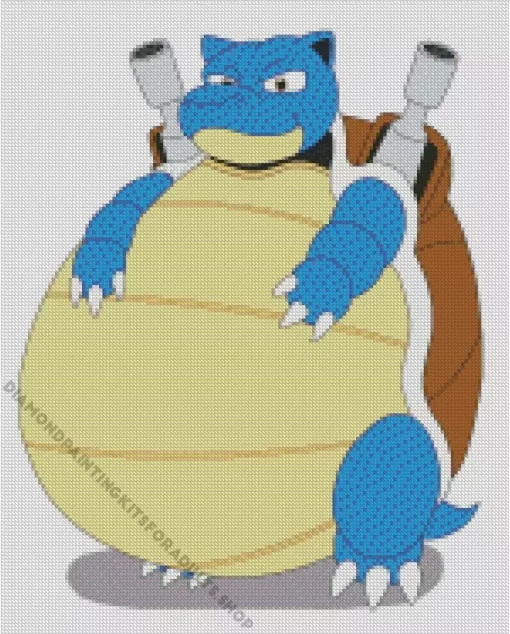 Fat Blastoise Diamond Painting