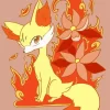 Fennekin Pokemon Diamond Painting