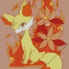 Fennekin Pokemon Diamond Painting