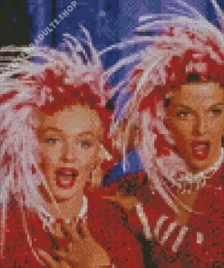 Gentlemen Prefer Blondes Diamond Painting