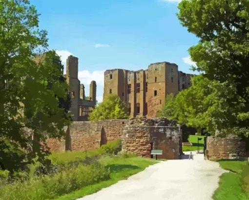 Kenilworth Castle Diamond Painting