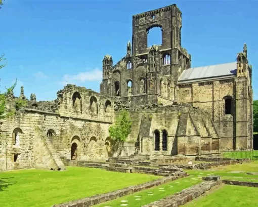 Kirkstall Abbey Diamond Painting