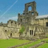 Kirkstall Abbey Diamond Painting