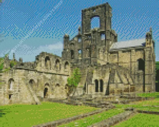 Kirkstall Abbey Diamond Painting