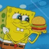 Krabby Patties Diamond Painting