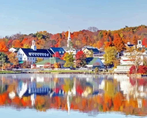 Lake Winnipesaukee Diamond Painting