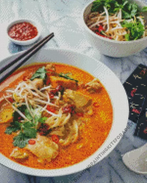 Laksa Diamond Painting