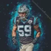 Luke Kuechly Art Diamond Painting