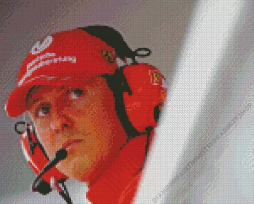 Michael Schumacher Diamond Painting