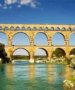 Nimes Pont Du Gard Diamond Painting