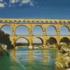 Nimes Pont Du Gard Diamond Painting