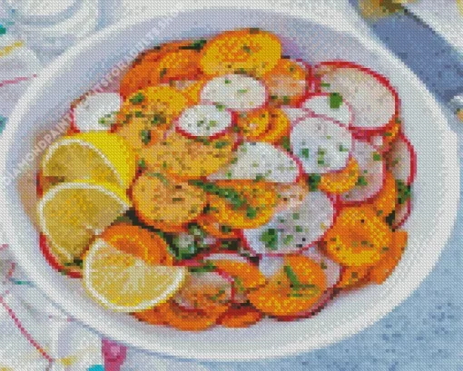 Radish Salad Diamond Painting