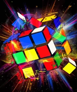 Rubiks Cube Diamond Painting