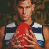 Rules Footballer Tom Hawkins Diamond Painting