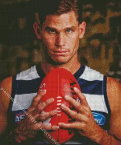 Rules Footballer Tom Hawkins Diamond Painting