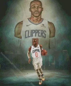 Russell Westbrook LA Clippers Diamond Painting