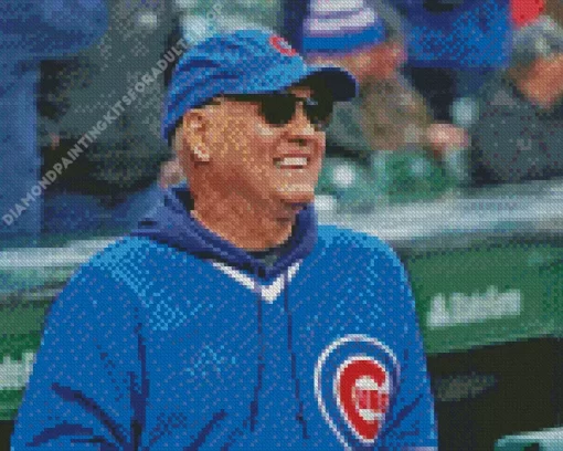 Ryne Sandberg Diamond Painting