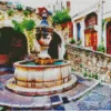 Saint Paul De Vence Fountain Diamond Painting