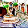 Saint Paul De Vence Fountain Diamond Painting