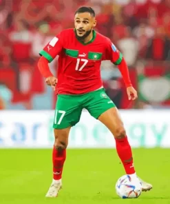 Sofiane Boufal Diamond Painting