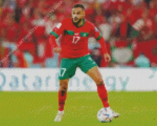 Sofiane Boufal Diamond Painting