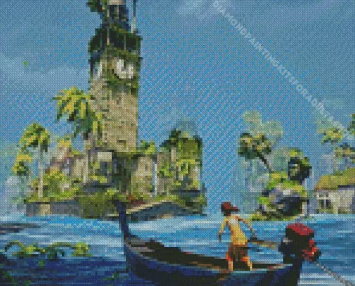 Submerged Game Diamond Painting