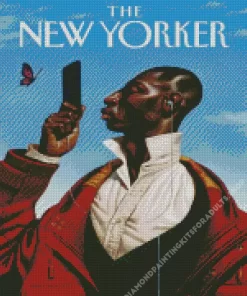 The New Yorker Cover Magazine Diamond Painting