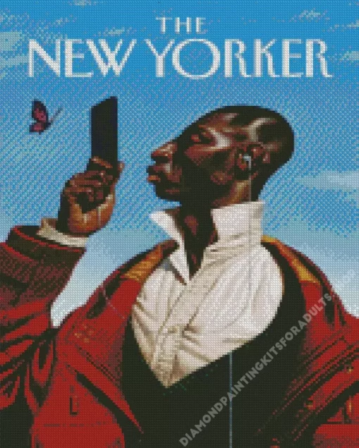 The New Yorker Cover Magazine Diamond Painting