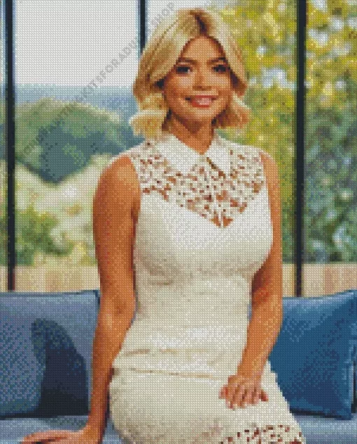 The Presenter Holly Willoughby Diamond Painting