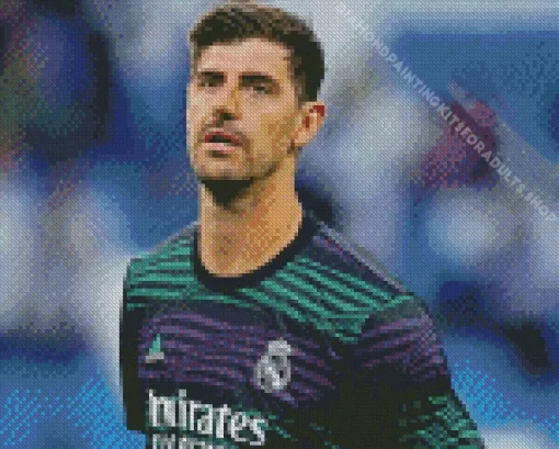 Thibaut Courtois Diamond Painting