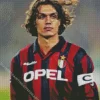 Young Paolo Maldini Diamond Painting