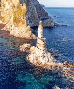 Abandoned Lighthouse Diamond Painting