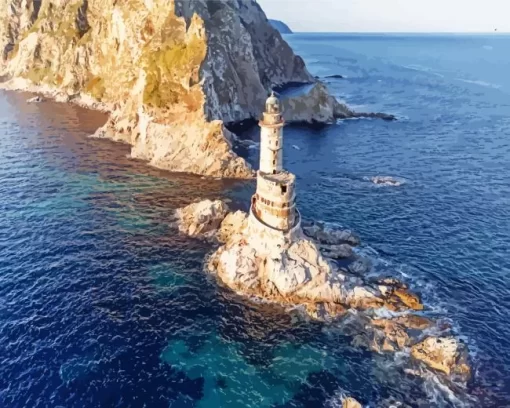 Abandoned Lighthouse Diamond Painting