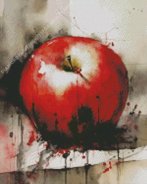 Abstract Apple Diamond Painting