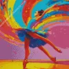 Abstract Ballerina Diamond Painting