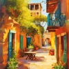 Aesthetic Greek Street Art Diamond Painting