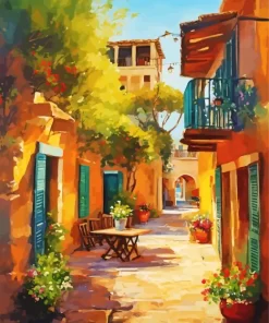 Aesthetic Greek Street Art Diamond Painting