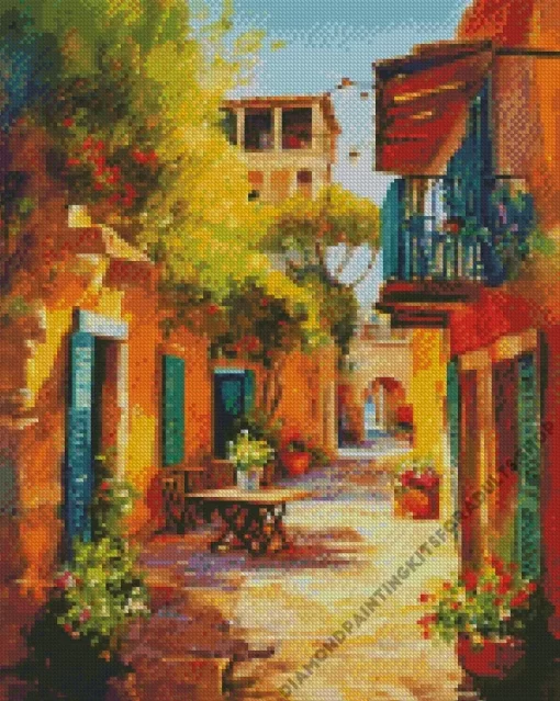 Aesthetic Greek Street Art Diamond Painting