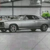 Aesthetic Grey Chevelle Car Diamond Painting