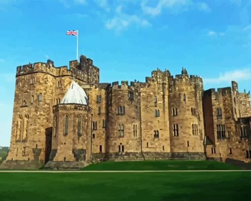 Alnwick Castle Diamond Painting